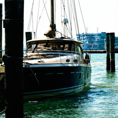 A boat being burglarized-1