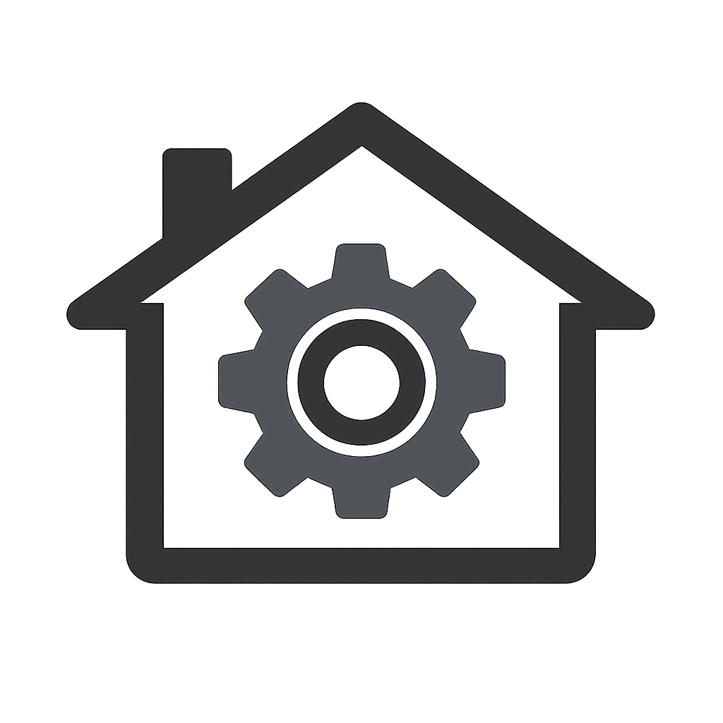 House with Gear Icon-1